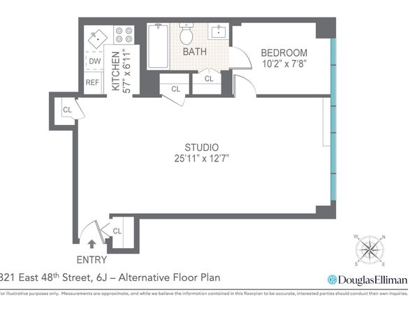 321 East 48th Street 6J, New York NY 10017