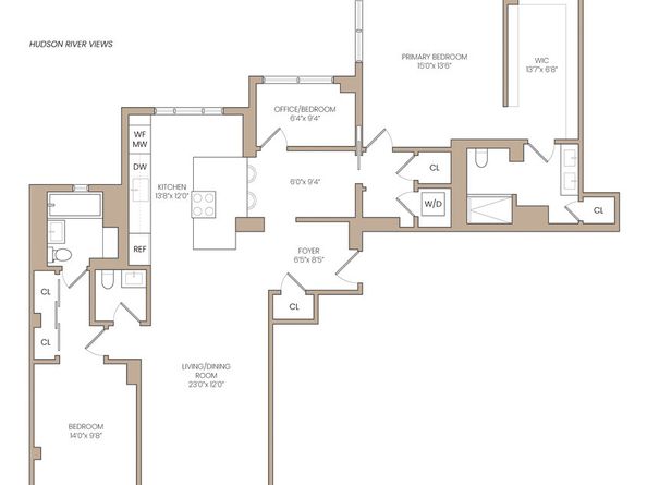 61 Jane Street 18AB, New York NY 10014