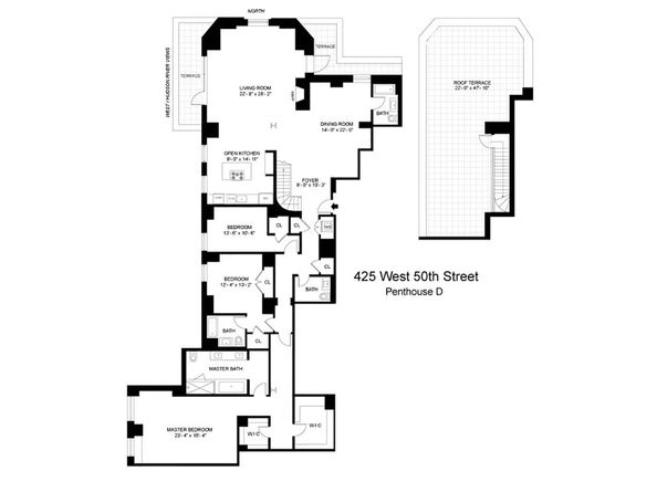 425 West 50th Street PHD, New York NY 10019