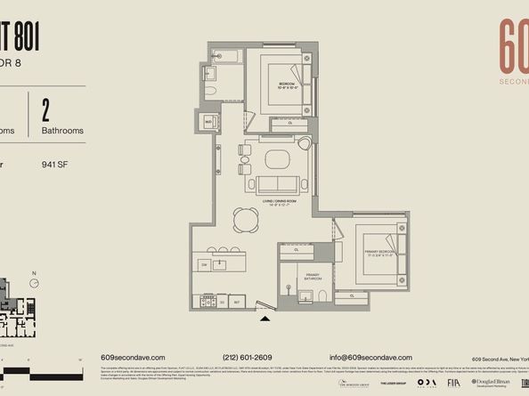 609 2nd Avenue 801, New York NY 10016