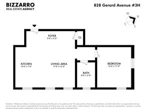 828 Gerard Avenue 3H, Bronx NY 10451