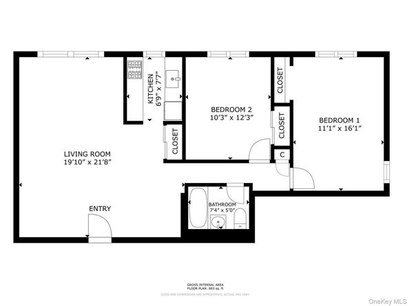 2545 Sedgwick Avenue 7B, Bronx NY 10468