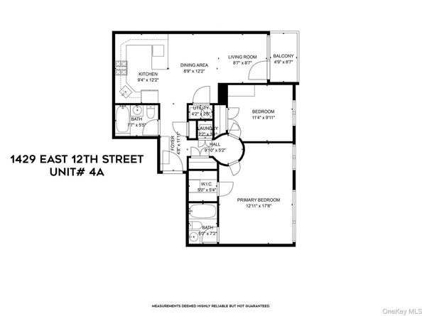 1492 E 12th Street 4A, Brooklyn NY 11230