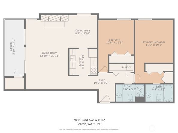 2858 32nd Avenue W 302, Seattle WA 98199