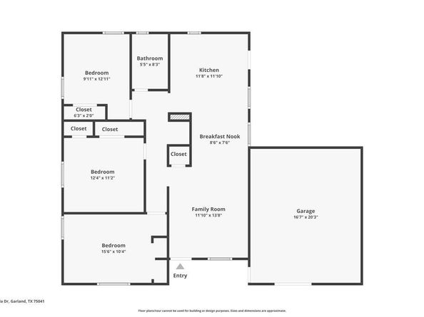 402 E Linda Drive , Garland Texas 75041