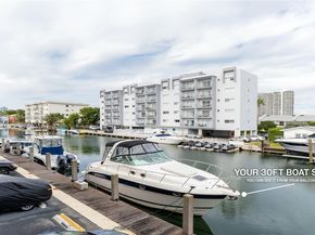 3665 NE 167th St 207 + 30' Deeded Dock, North Miami Beach FL 33160
