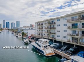 3665 NE 167th St 207 + 30' Deeded Dock, North Miami Beach FL 33160