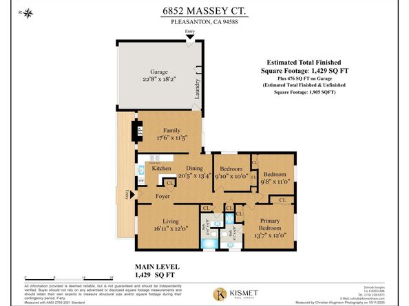6852 Massey Ct, Pleasanton CA 94588