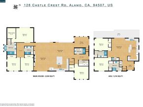 128 Castle Crest Rd, Alamo CA 94507