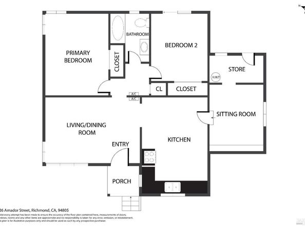 826 Amador Street, Richmond CA 94805