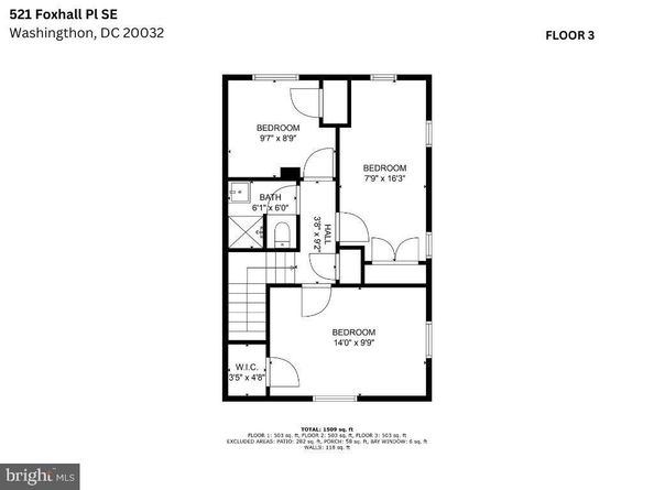 521 Foxhall Place SE, Washington DC 20032