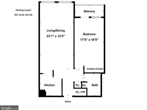 463-5D 1st St, Hoboken NJ 07030