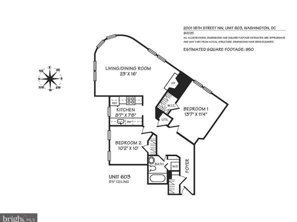 2001 16TH Street NW 603, Washington DC 20009