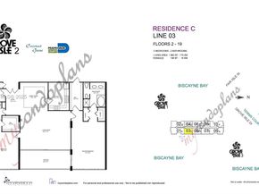 2 Grove Isle Drive B1603, Miami FL 33133