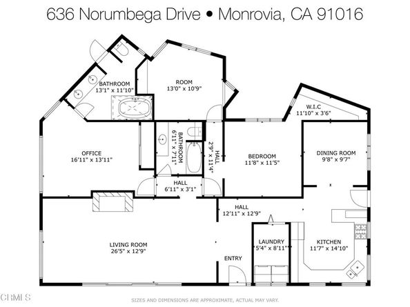 633 Norumbega Drive, Monrovia CA 91016