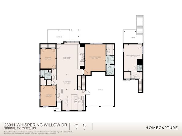 23011 Whispering Willow Drive, Spring TX 77373