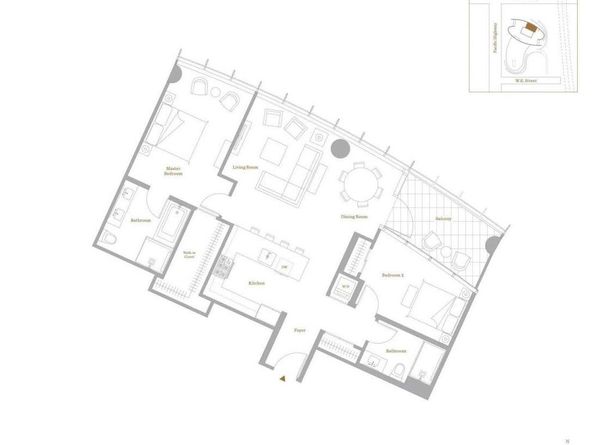 888 W E Street 2206, San Diego CA 92101