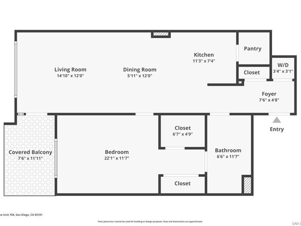 427 9Th Ave 704, San Diego CA 92101