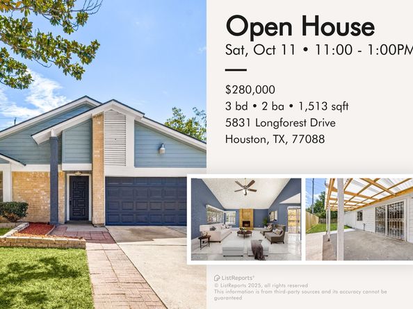 5831 Longforest Drive, Houston TX 77088