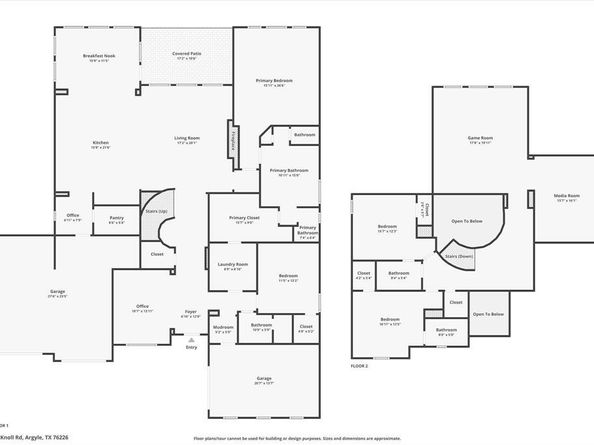 6704  Oak Knoll Road , Flower Mound Texas 76226