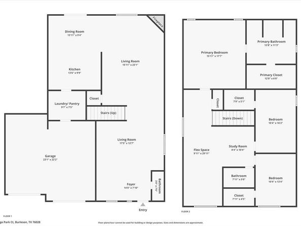 1704  Village Park Court , Burleson Texas 76028