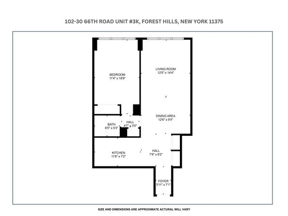 102-30 66th Road 3K, Forest Hills NY 11375