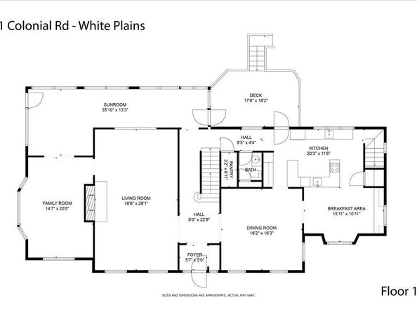 31 Colonial Road, White Plains NY 10605