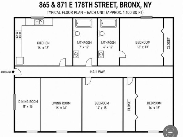 865 E 178th Street, Bronx NY 10460