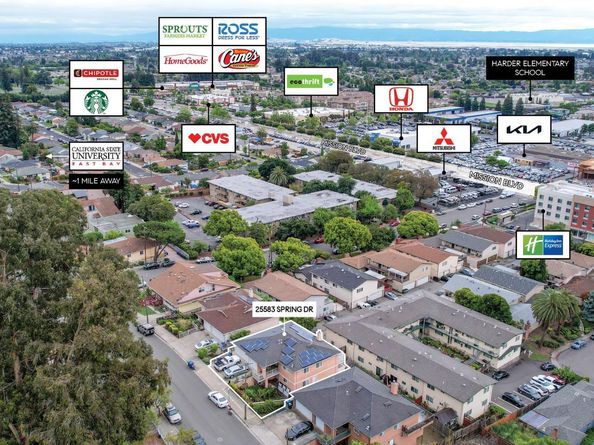 25583 Spring Drive, Hayward CA 94542