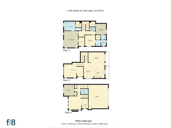 1156 Mckay Drive, San Jose CA 95131