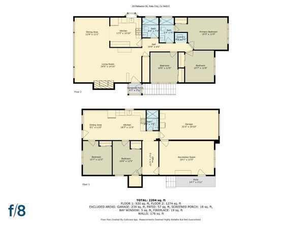 20 Palisades Drive, Daly City CA 94015