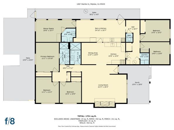 1087 Starlite Drive, Milpitas CA 95035