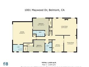 1001 Maywood Drive, Belmont CA 94002