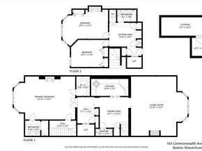 183 Commonwealth Avenue 3A/3B, Boston MA 02116