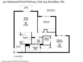 321 Hammond Pond Pkwy 103, Brookline MA 02467