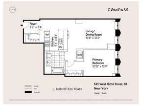 543 West 122nd Street 6B, New York NY 10027