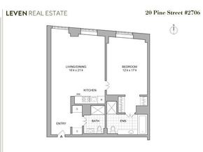 20 Pine Street 2706, New York NY 10005