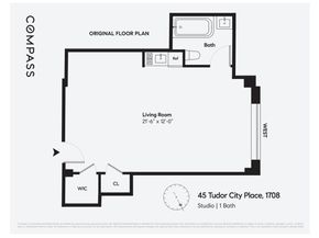 45 Tudor City Place 1708, New York NY 10017