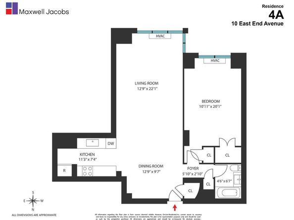 10 East End Avenue 4A, New York NY 10075