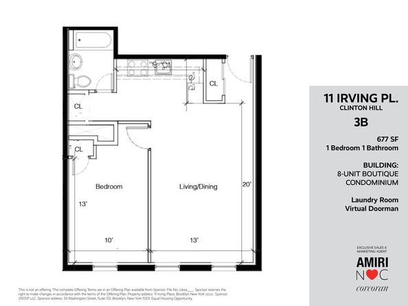 11 Irving Place 3B, Brooklyn NY 11238