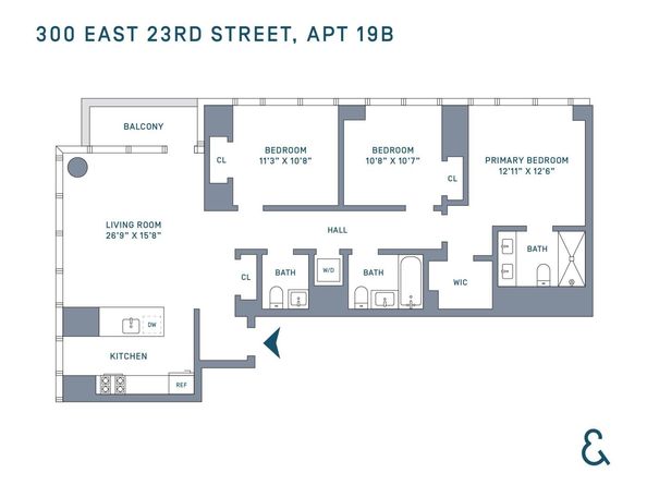 300 East 23rd Street 19B, New York NY 10010