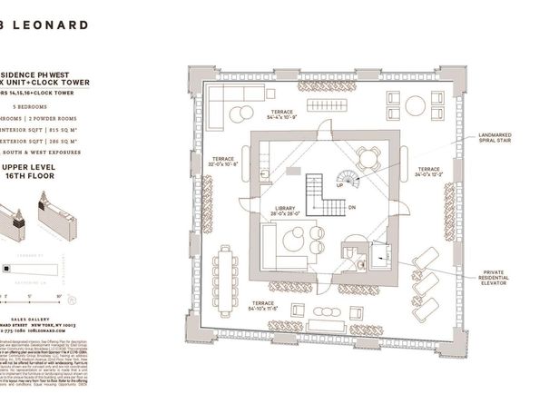 108 Leonard Street PHW, New York NY 10013