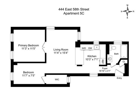 444 East 58th Street 5C, New York NY 10022