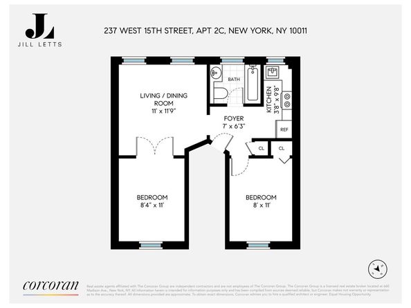 237 West 15th Street 2C, New York NY 10011