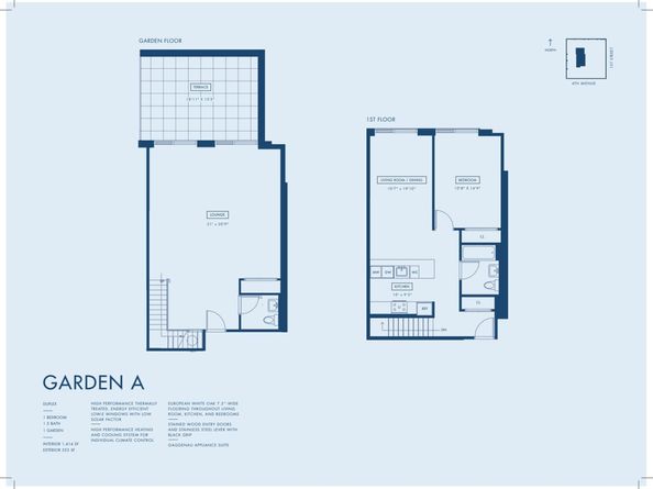 251 1st Street 1A, Brooklyn NY 11215