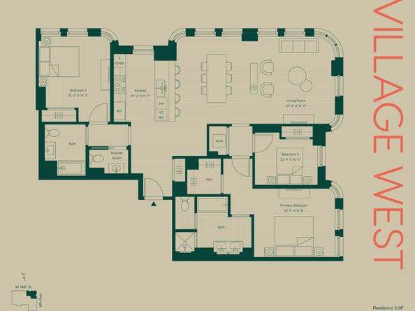 525 6th Avenue 5F, New York NY 10011