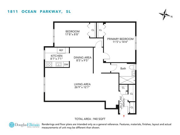 1811 Ocean Parkway 5L, Brooklyn NY 11223