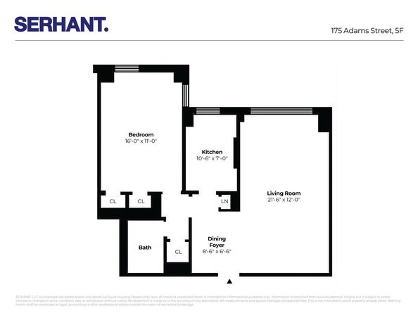 175 Adams Street 5F, Brooklyn NY 11201