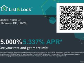 3680 E 100th Court, Thornton CO 80229