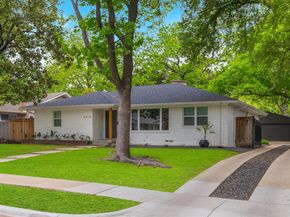 6915  Winchester Street , Dallas Texas 75231